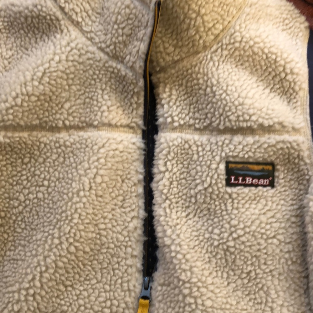 Xl LL bean vest wool